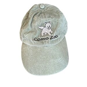 Minnesota Como Zoo Baseball Cap Hat Kids One Size Green Embroidered Adjustable